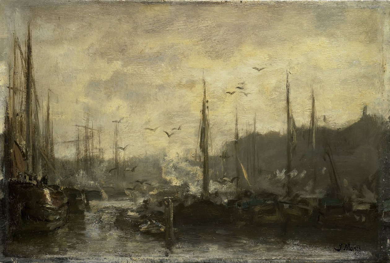 Havneudsigt af Jacob Maris