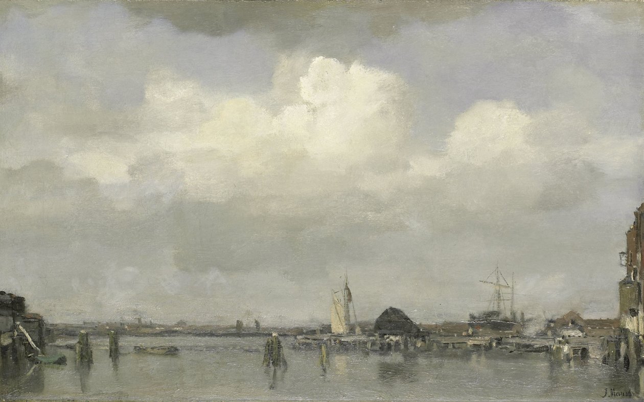 Havneudsigt af Jacob Maris
