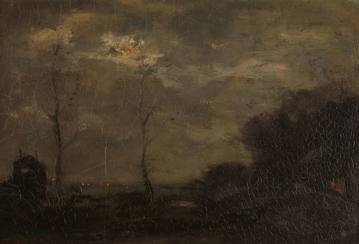 Sejl i måneskin af Jacob Maris
