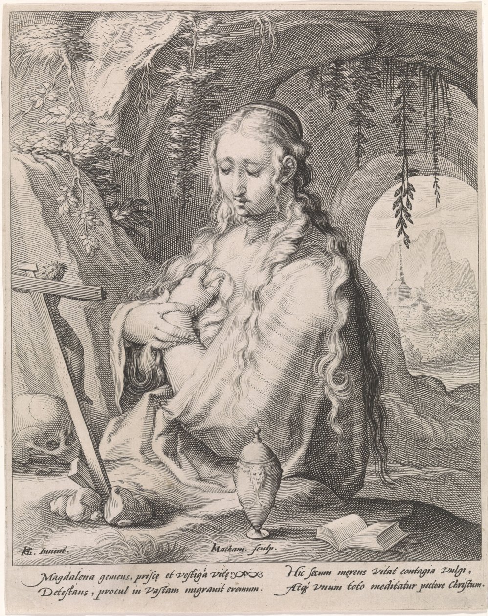 Maria Magdalene til Boetawardi af Jacob Matham