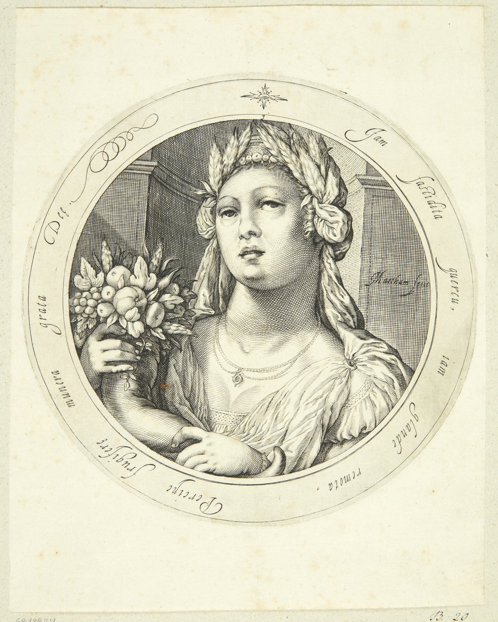 Ceres af Jacob Matham