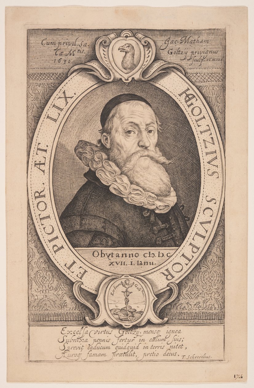 Hendrick Goltzius af Jacob Matham