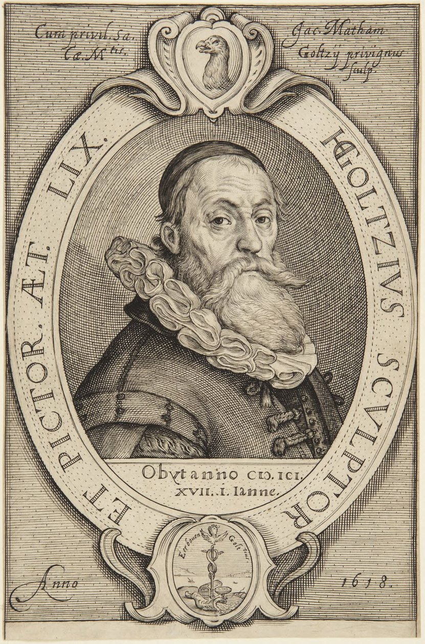 Hendrick Goltzius af Jacob Matham