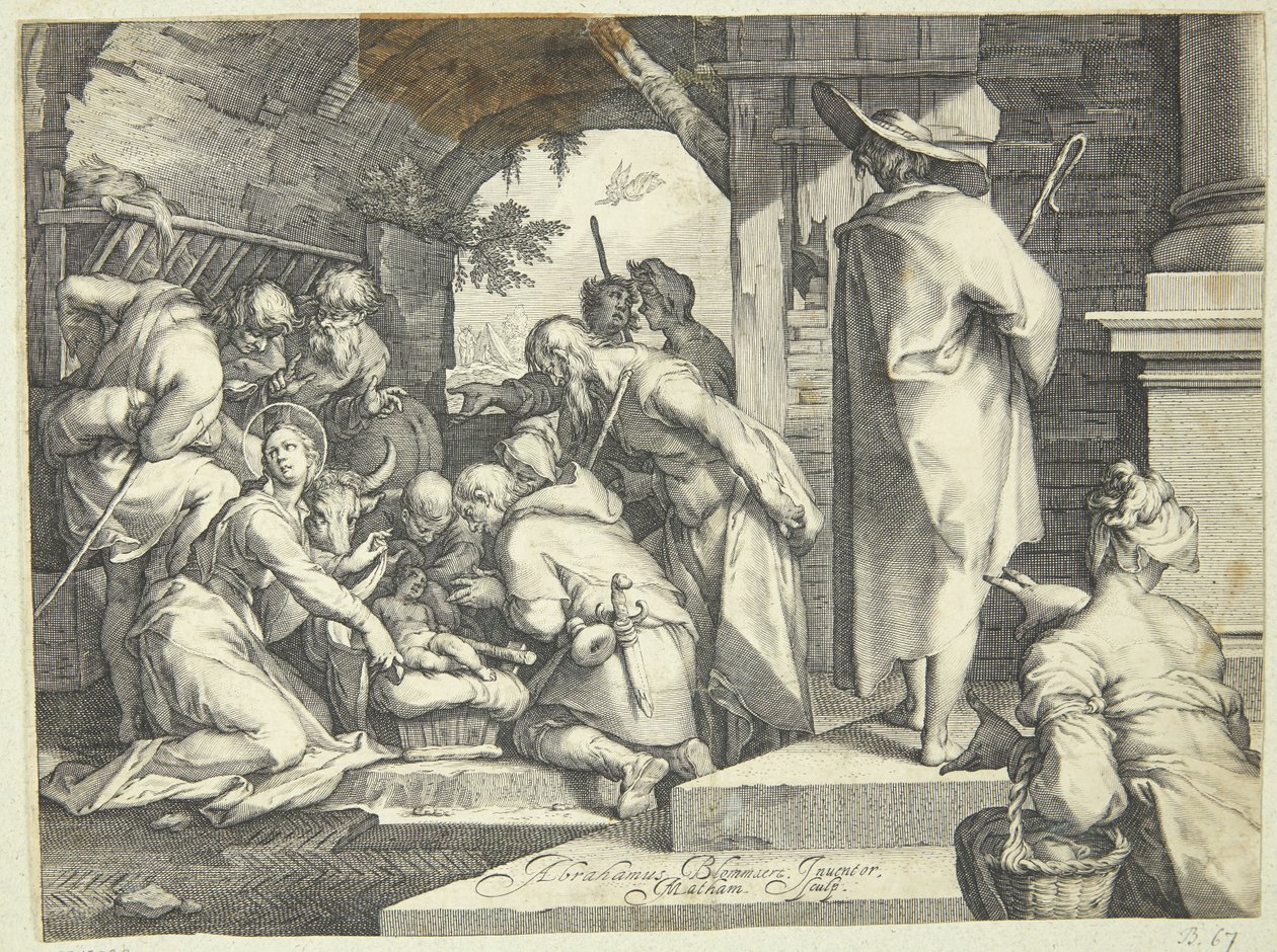 Hyrdernes tilbedelse af Jacob Matham