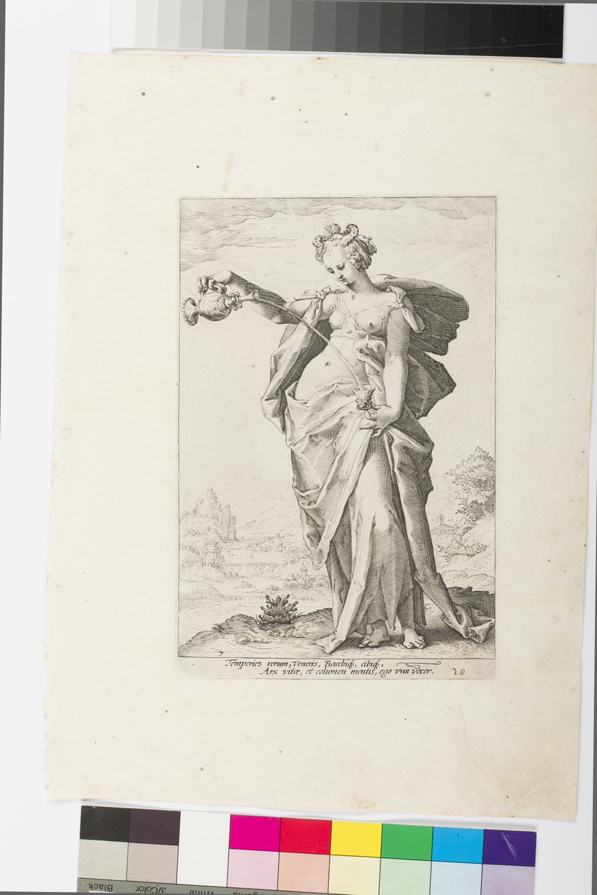 Temperance (gravering) af Jacob Matham