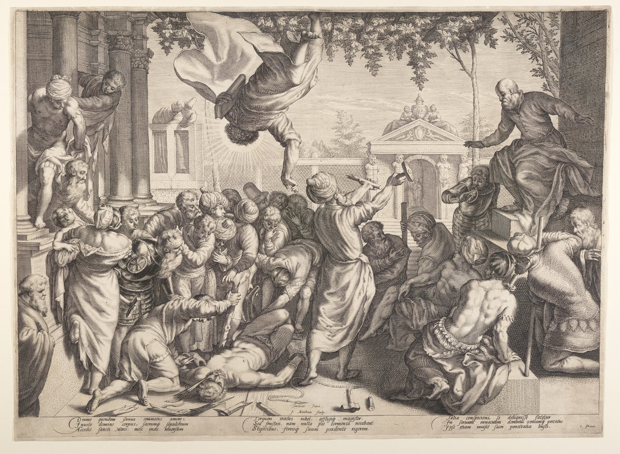 Slavens mirakel af Jacob Matham