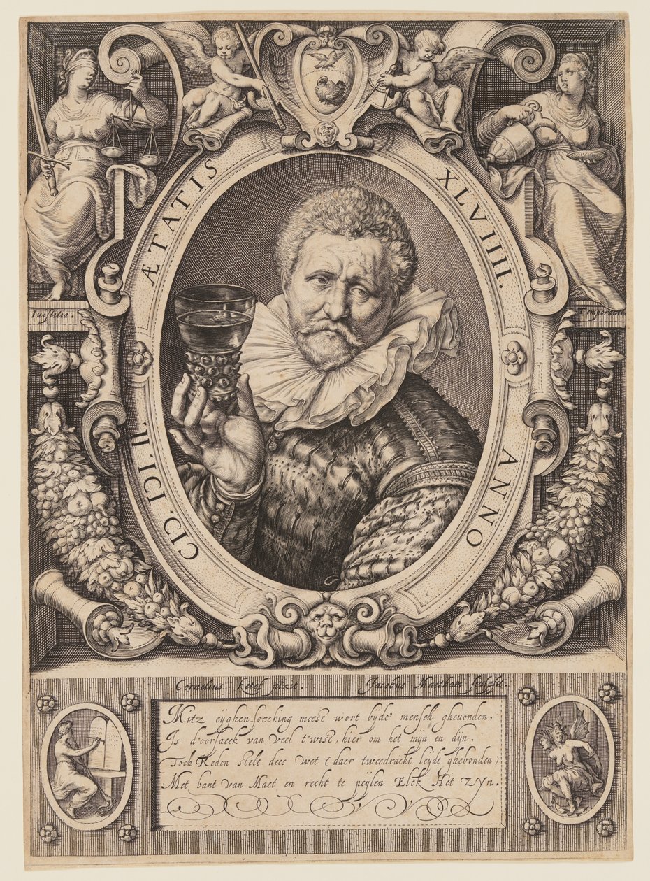 Vincent Jacobsz. Coster, vinhandler af Jacob Matham