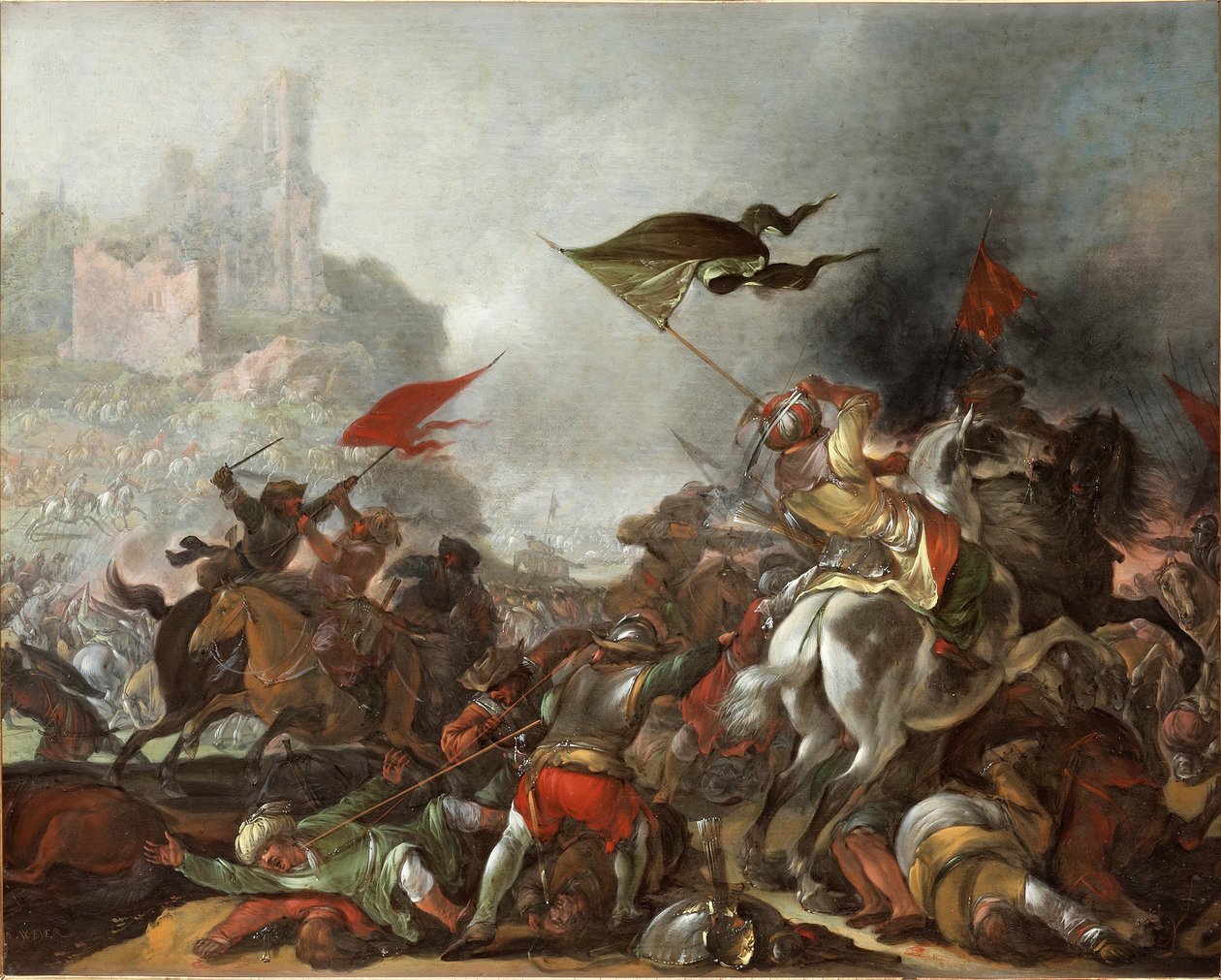 Den tyrkiske krig af Jacob Matthias Weyer