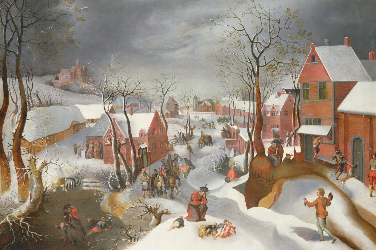 The Massacre of the Innocents (olie på panel) af Jacob & Mostaert Gillis (1534 98) Grimmer