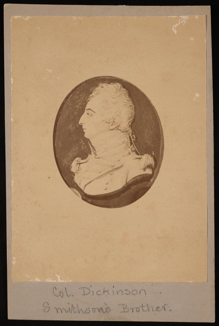 Portræt af Henry Louis Dickinson 1771-1820, 1805 fotograferet 1880