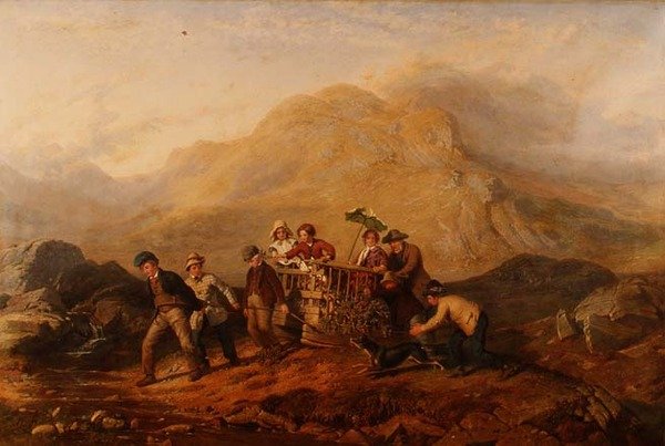The Height of Ambition, en scene i Mardale-bjergene af Jacob Thompson