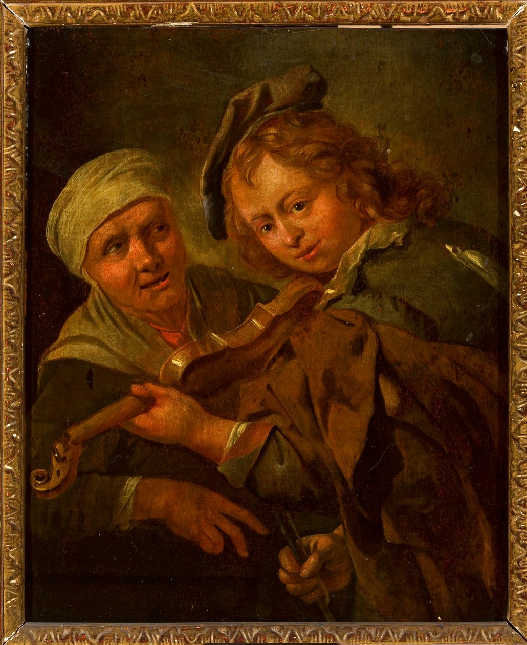 Violinist af Jacob Toorenvliet