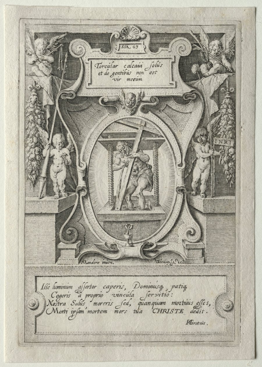 Passion Set:  Titelside af Jacob de Gheyn II
