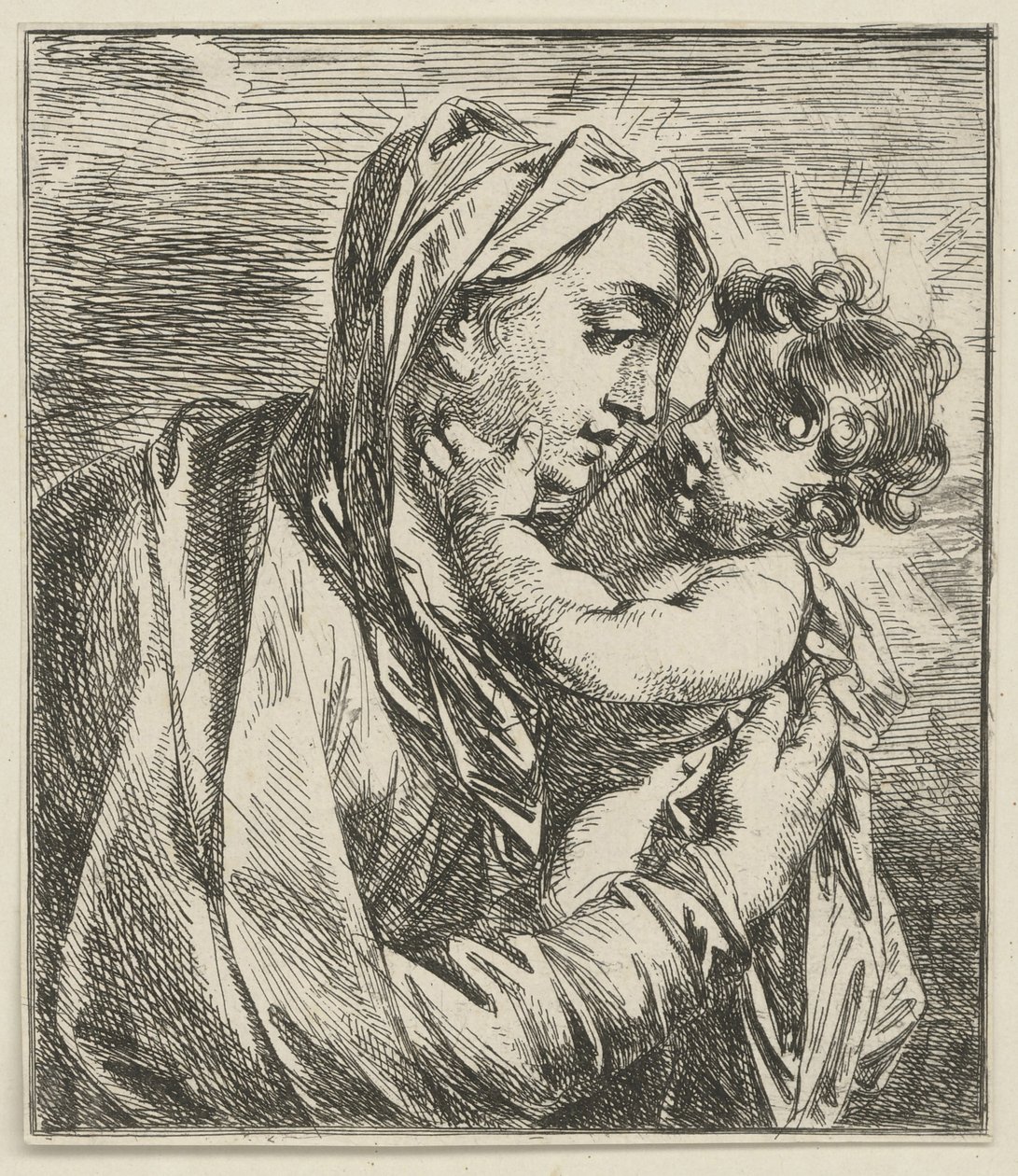 Maria med barnet af Jacob de Wit