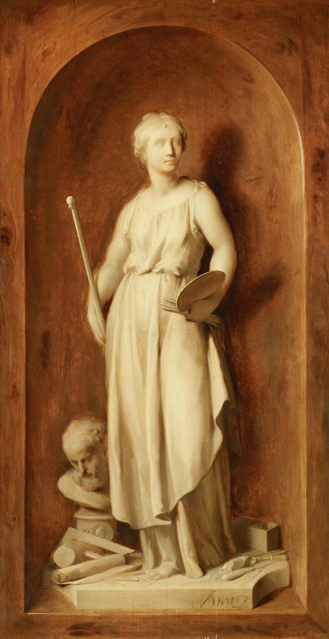 Pictura, allegori over malerkunsten af Jacob de Wit