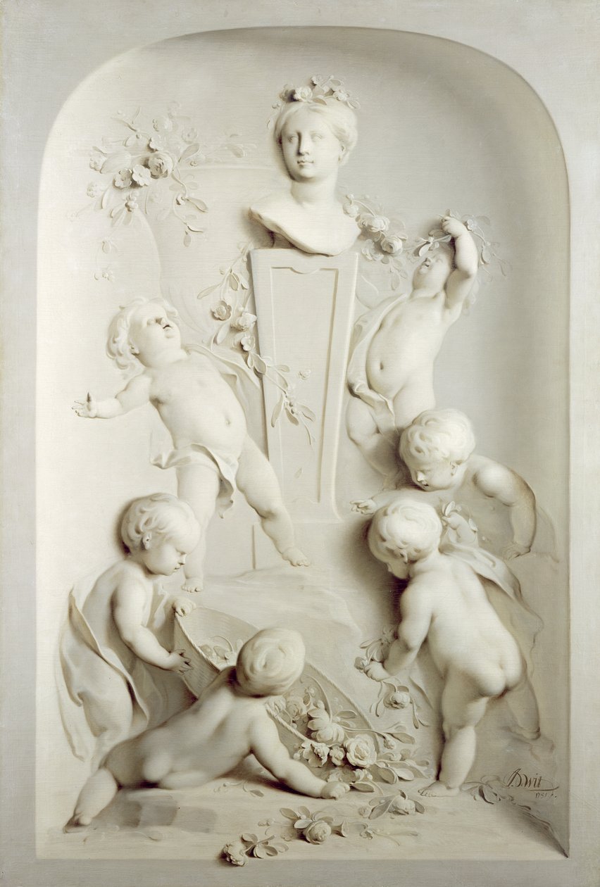 Forår, 1751 af Jacob de Wit