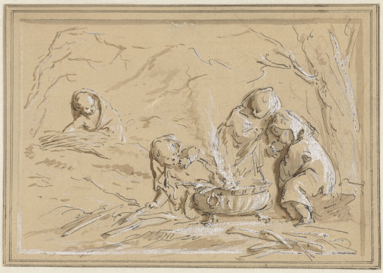 Vinter De fire årstider (serietitel) af Jacob de Wit