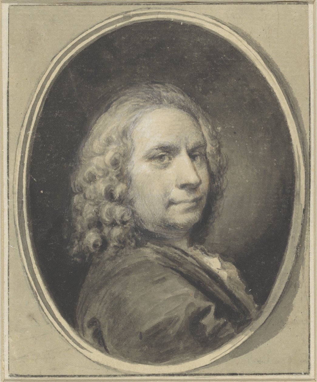Selvportræt af Jacob de Wit af Jacob de Wit