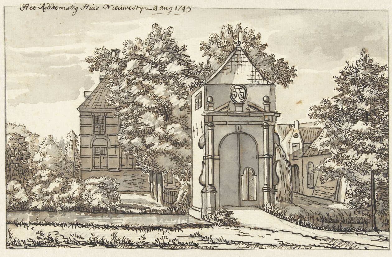 The Knightly House Nieuwestijn (titel på objekt) af Jacob van Liender