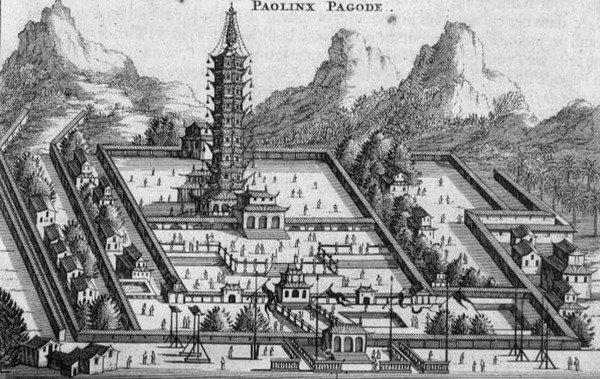 Paolinx Pagoda, fra en beretning om en hollandsk ambassade til Kina af Jacob van Meurs