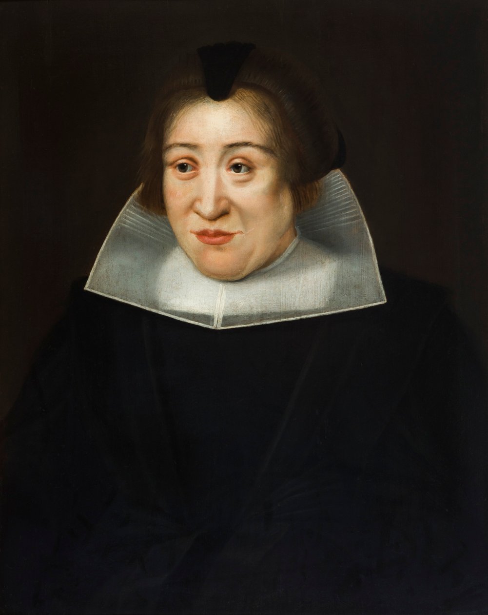 Portræt af Maria de Sweert af Jacob van Reesbroeck