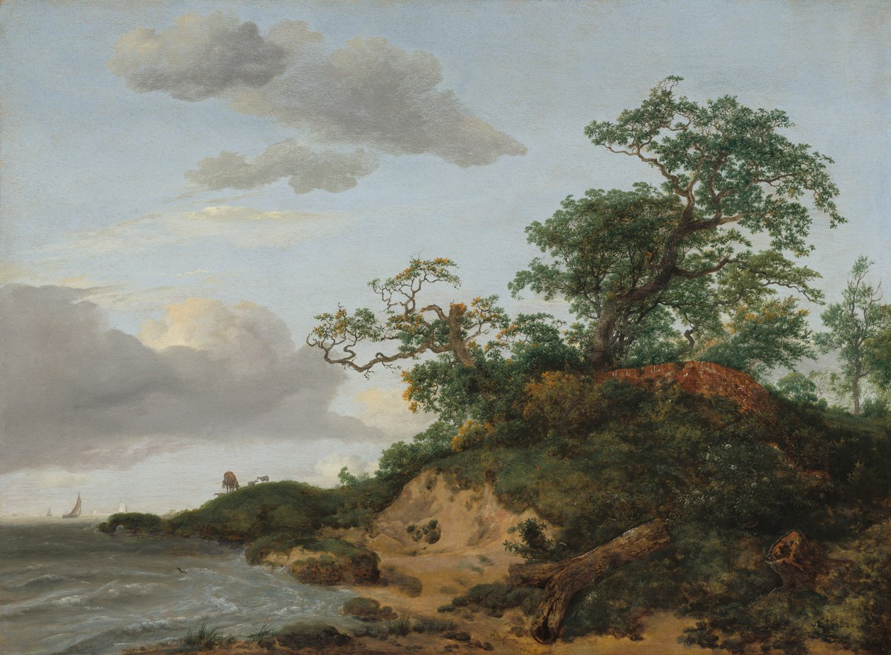 Klitter ved havet af Jacob van Ruisdael