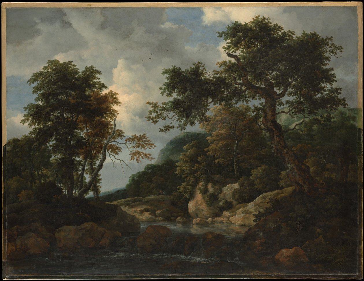Skovbækken af Jacob van Ruisdael