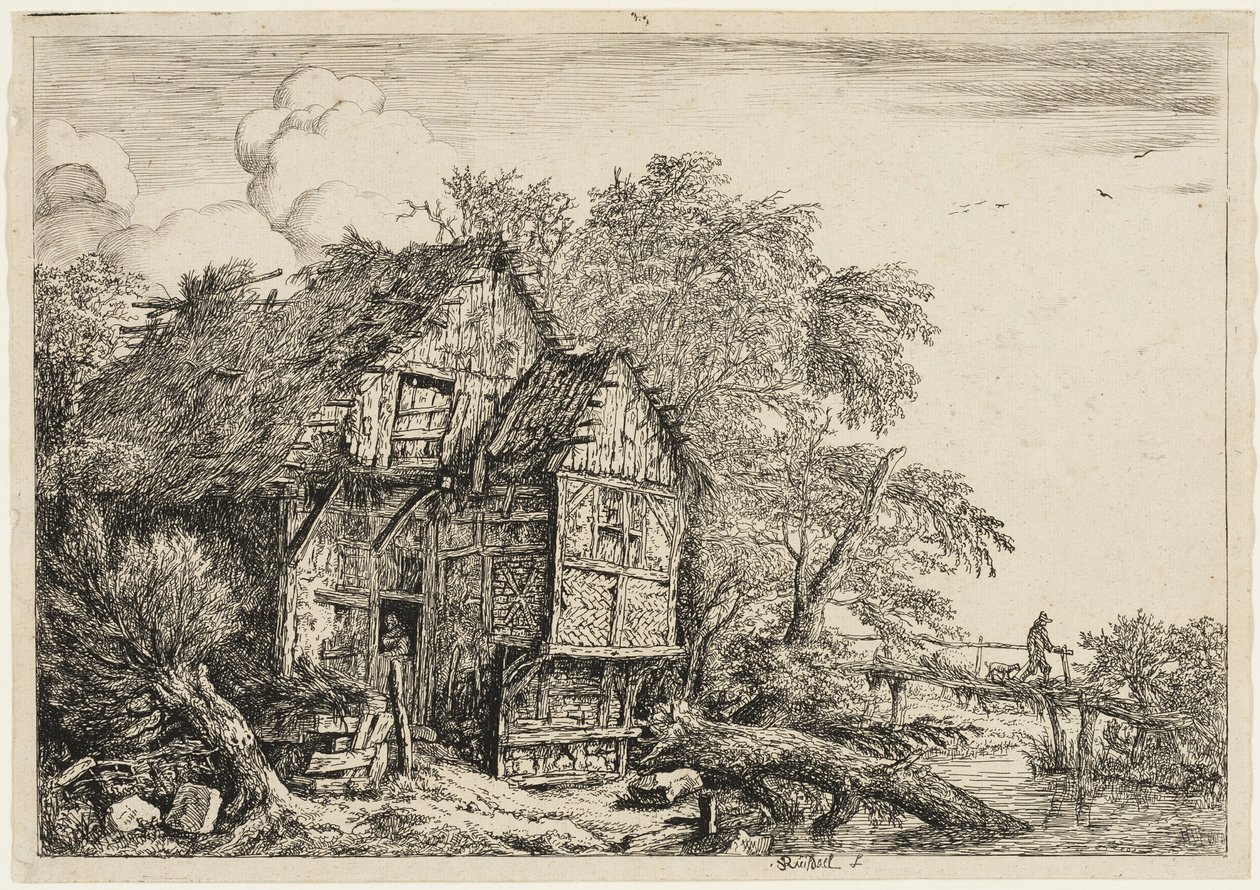 Den lille bro af Jacob van Ruisdael