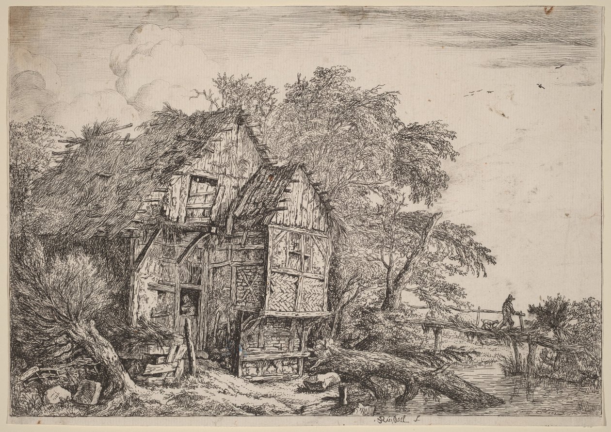 Den lille bro af Jacob van Ruisdael