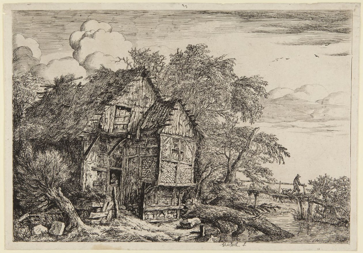 Den lille bro af Jacob van Ruisdael