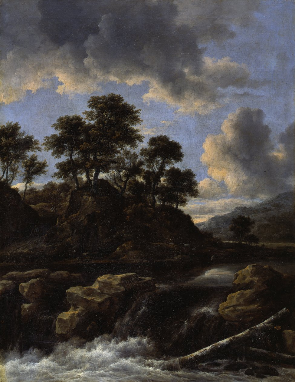 Vandfaldet af Jacob van Ruisdael