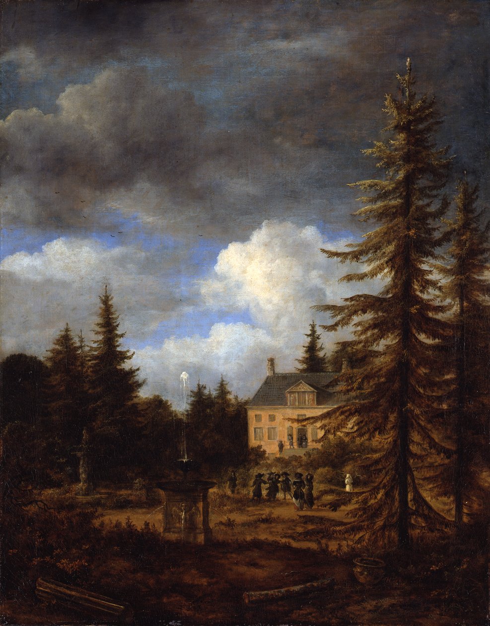 Sommerhuset af Jacob van Ruisdael