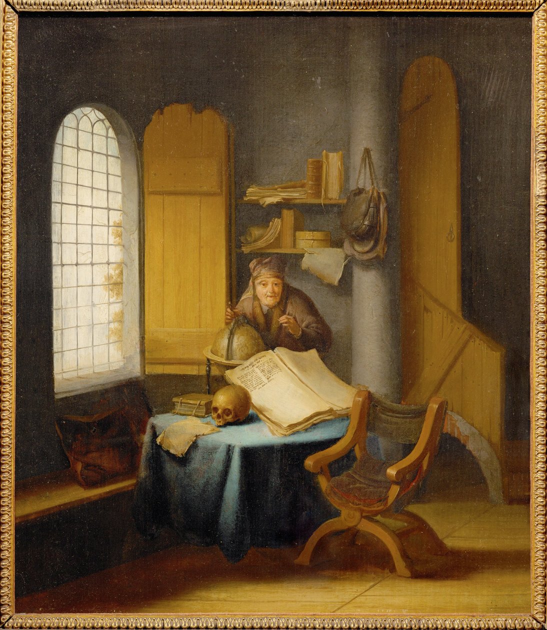 En lærd i sit studie ... af Jacob van Spreeuwen