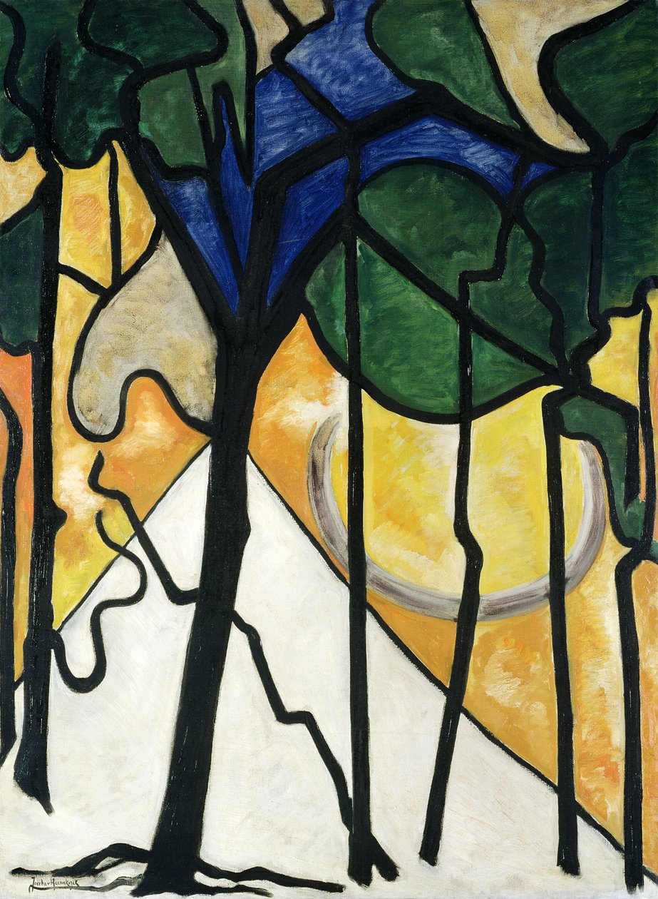 Træ, 1914 af Jacoba Berendina van Heemskerck van Beest