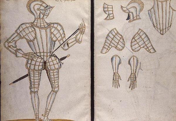 Rustning til Sir Christopher Hatton, 1589 af Jacobe Halder