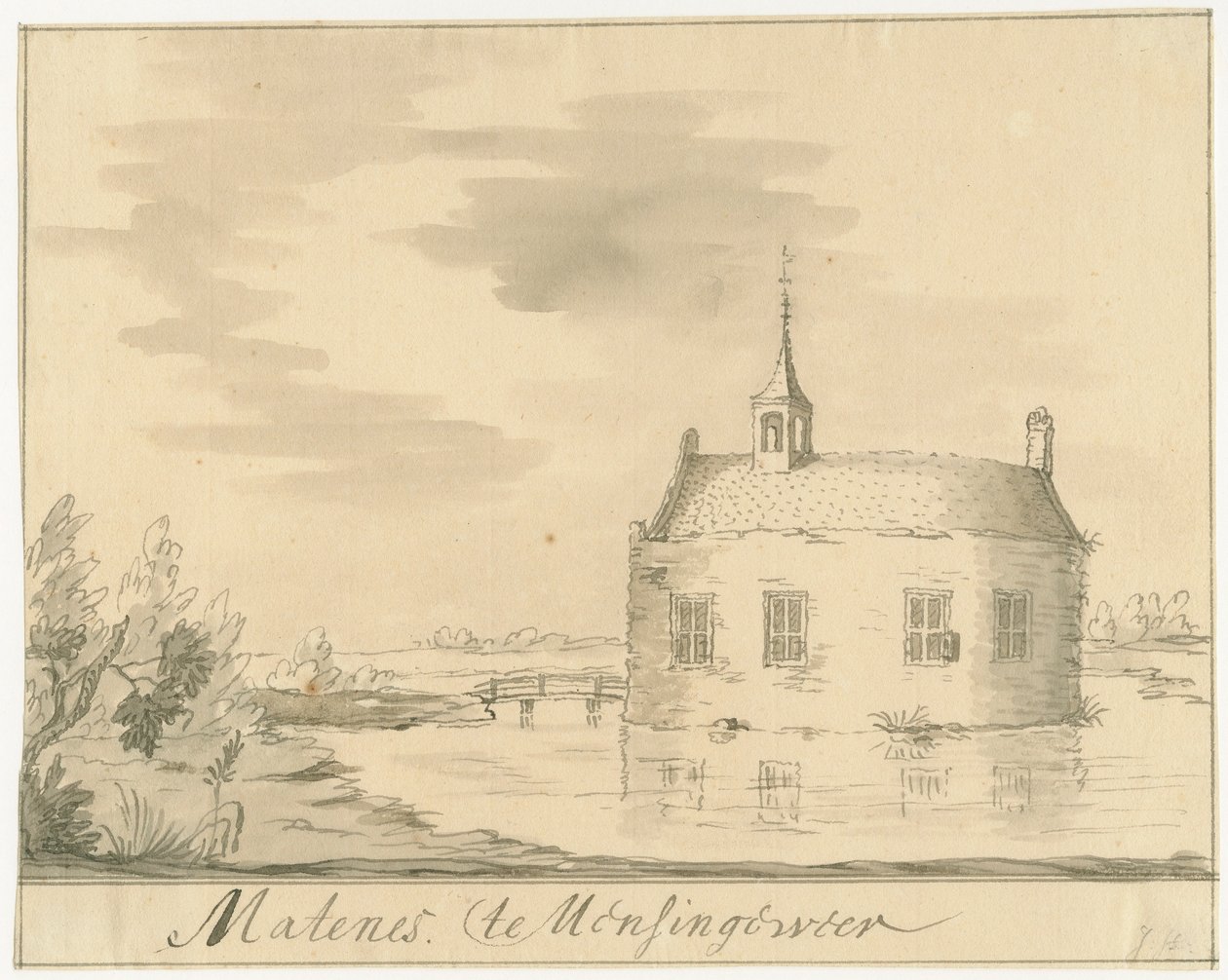 Borg Matenesse i Mensingeweer af Jacobus Stellingwerd af Jacobus Stellingwerff