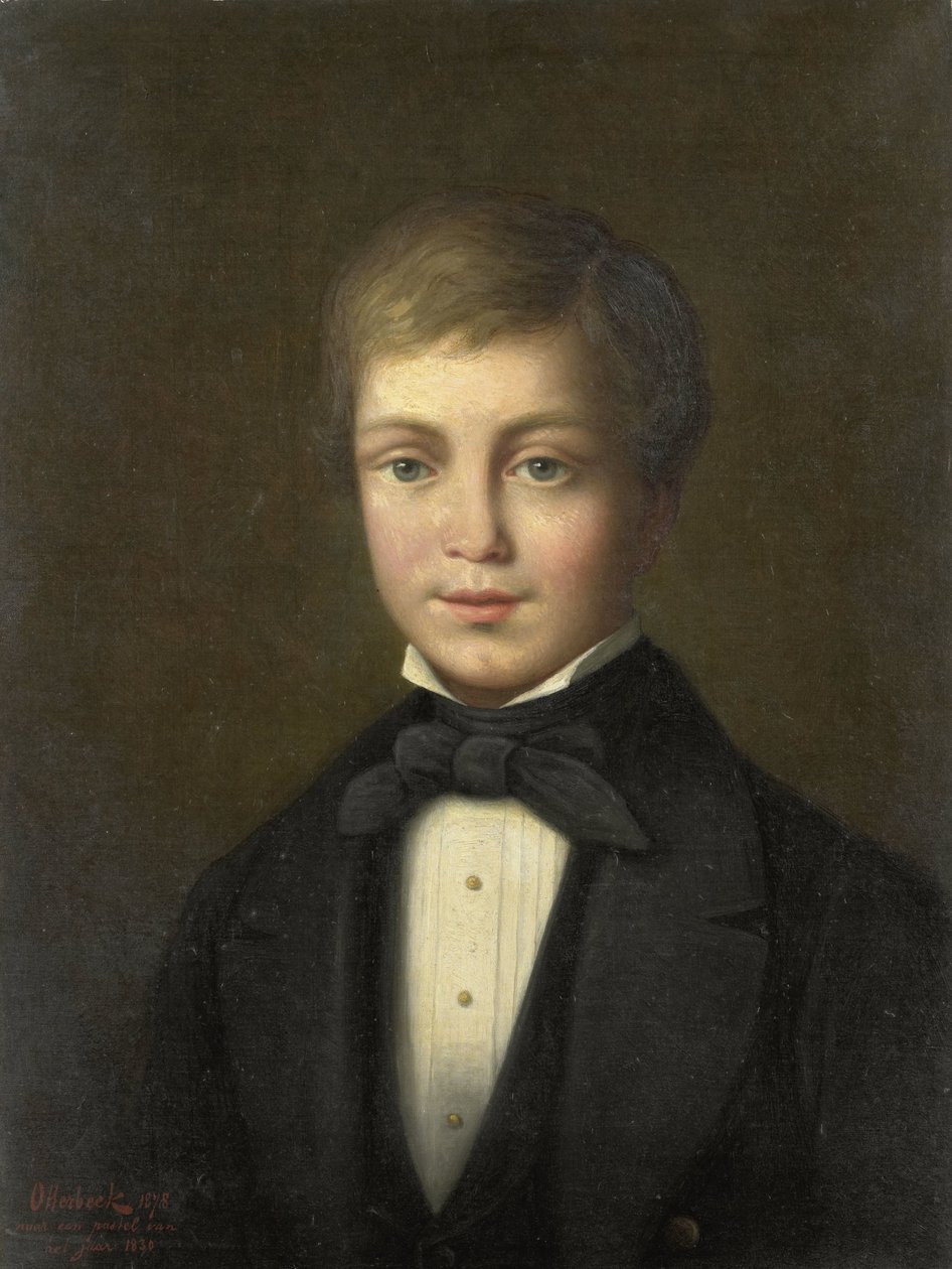 Jacob van Eeghen (1818-34). I en alder af tolv af Jacobus Hermanus Otterbeek