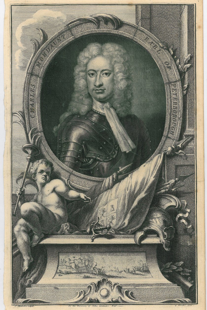 Jarl af Peterborough af Jacobus Houbracken