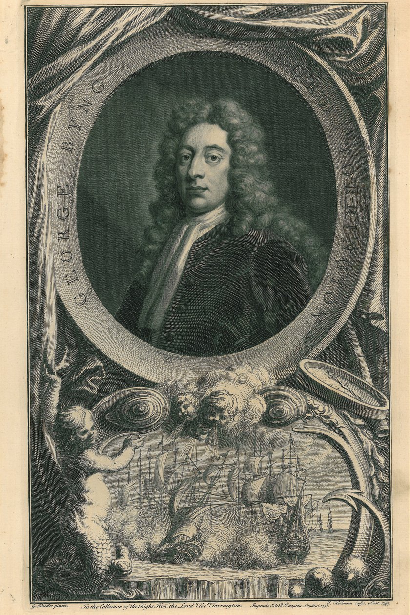 Lord Torrington af Jacobus Houbracken
