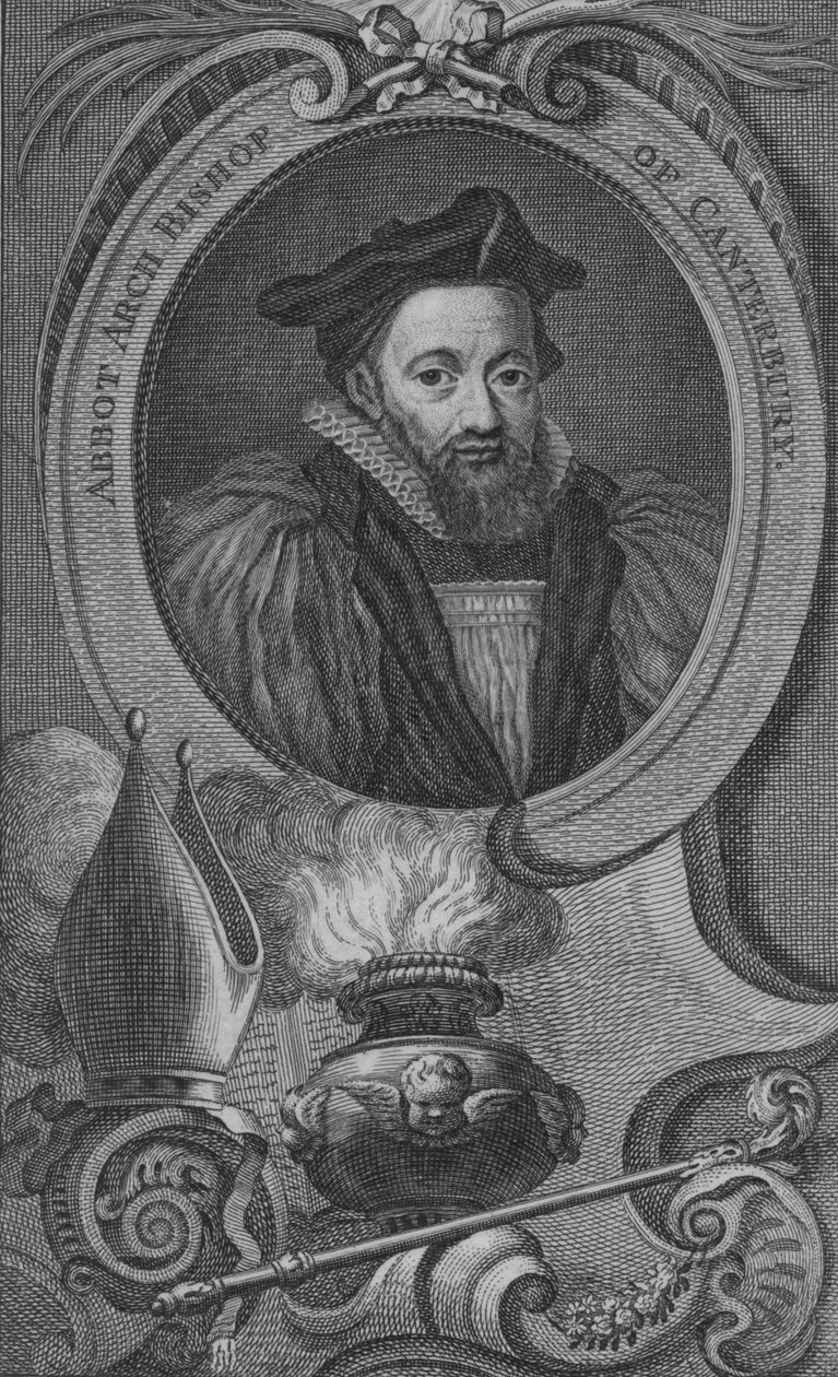 Abbed ærkebiskop af Canterbury, 1743-52 af Jacobus Houbraken