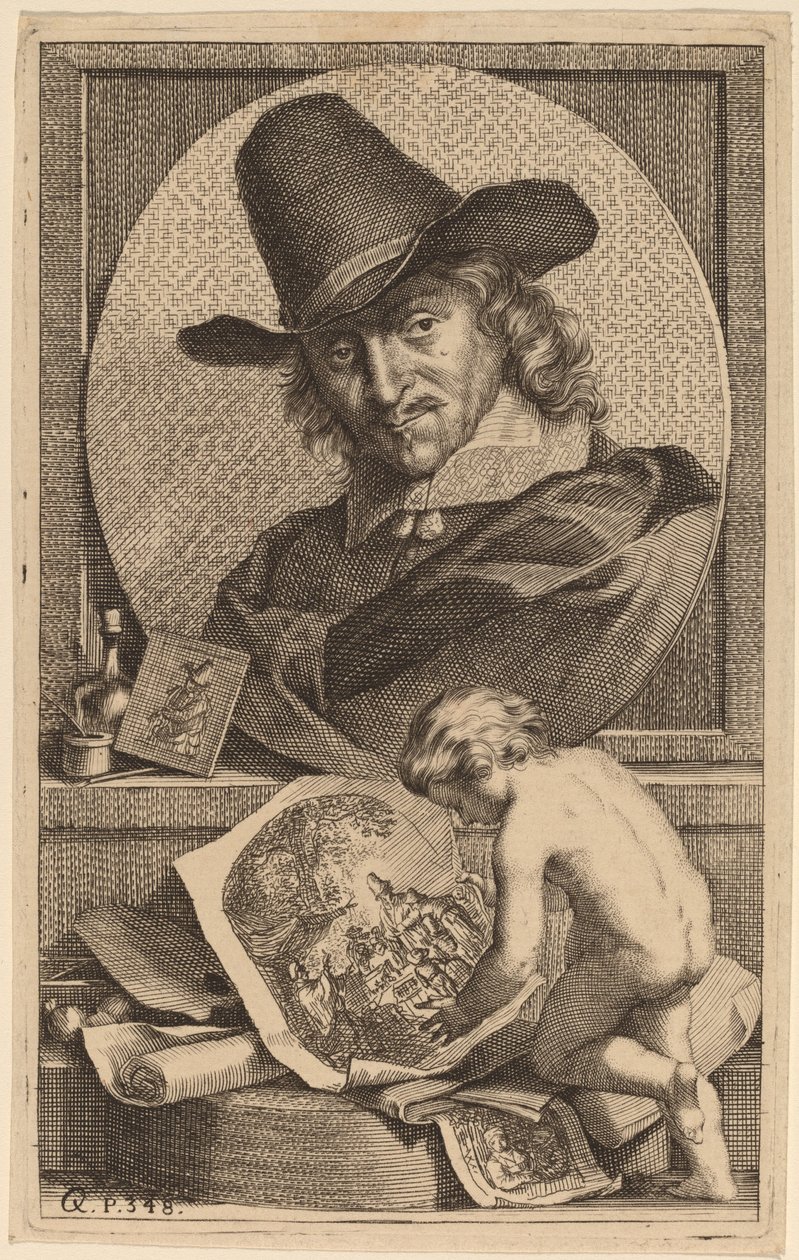 Adrian af Ostade af Jacobus Houbraken