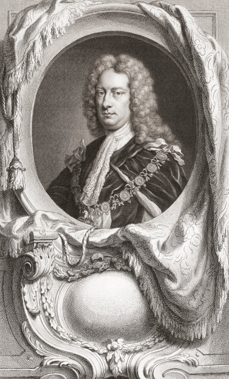Charles Spencer, 3. jarl af Sunderland af Jacobus Houbraken