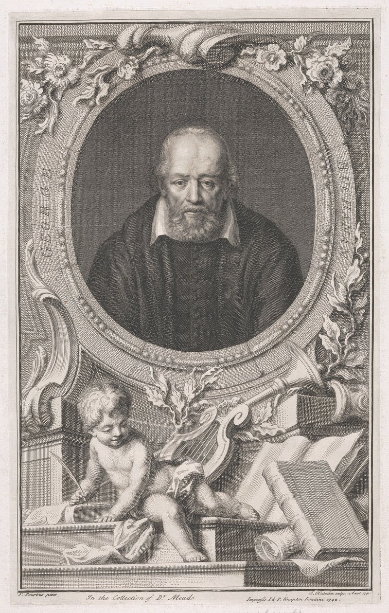 George Buchanan af Jacobus Houbraken