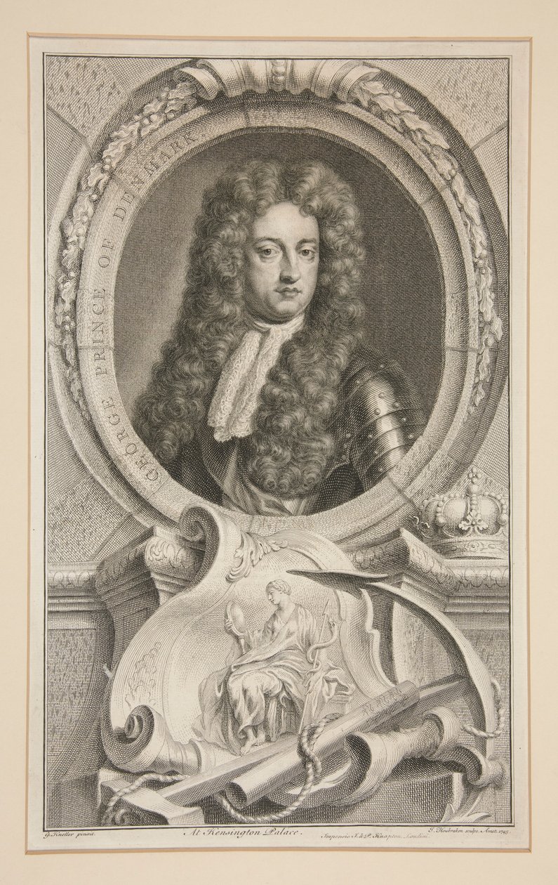 George, Prins af Danmark af Jacobus Houbraken