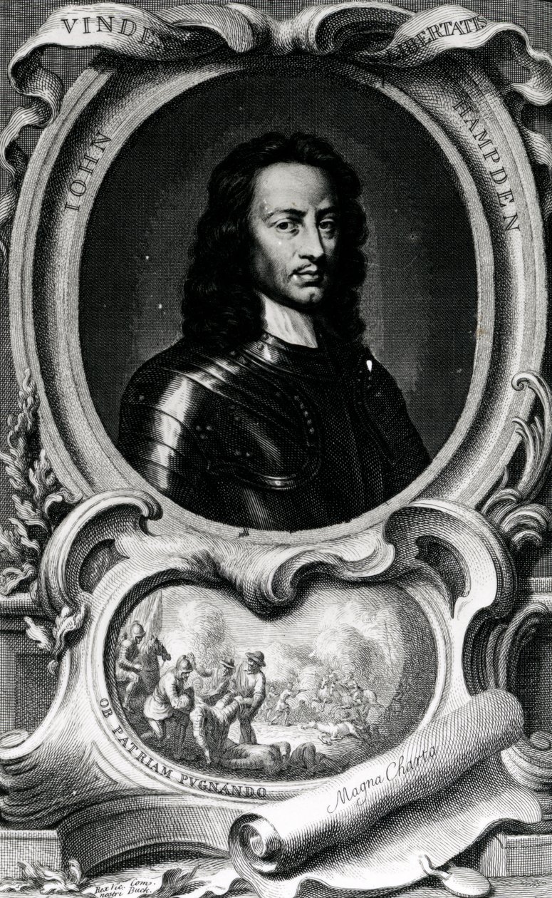 John Hampden, 1740 af Jacobus Houbraken