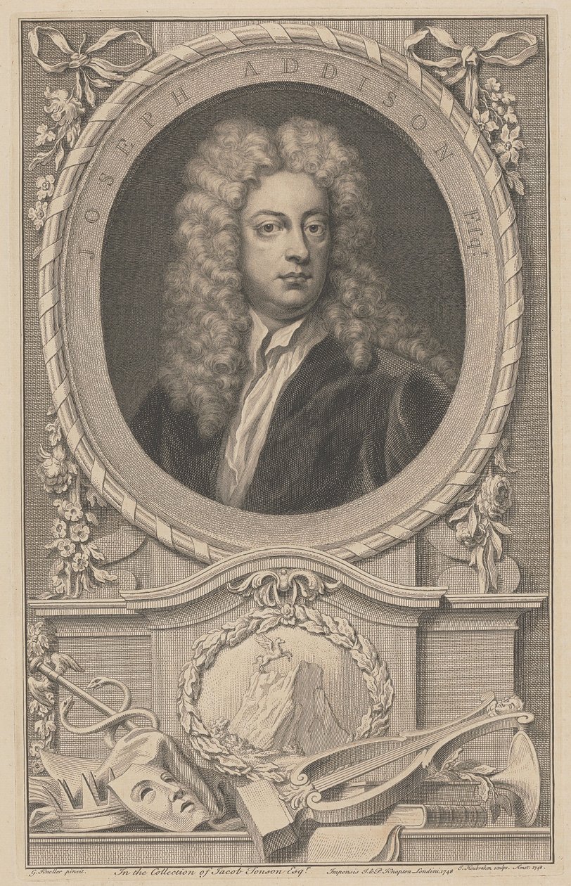 Joseph Addison, Esquire af Jacobus Houbraken