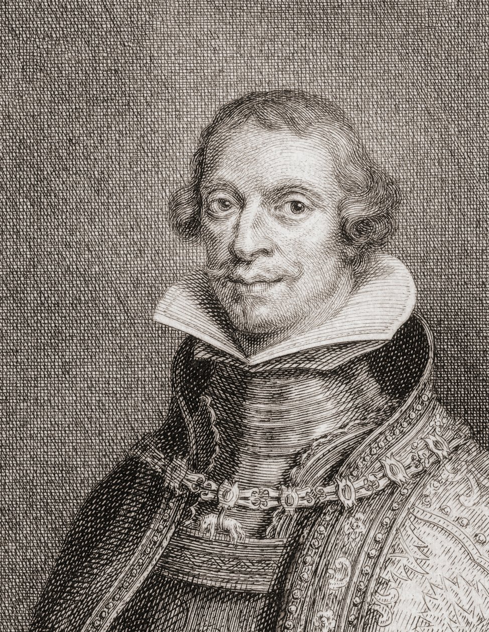 Kong Filip IV af Spanien, Felipe IV, Portræt (gravering) af Jacobus Houbraken