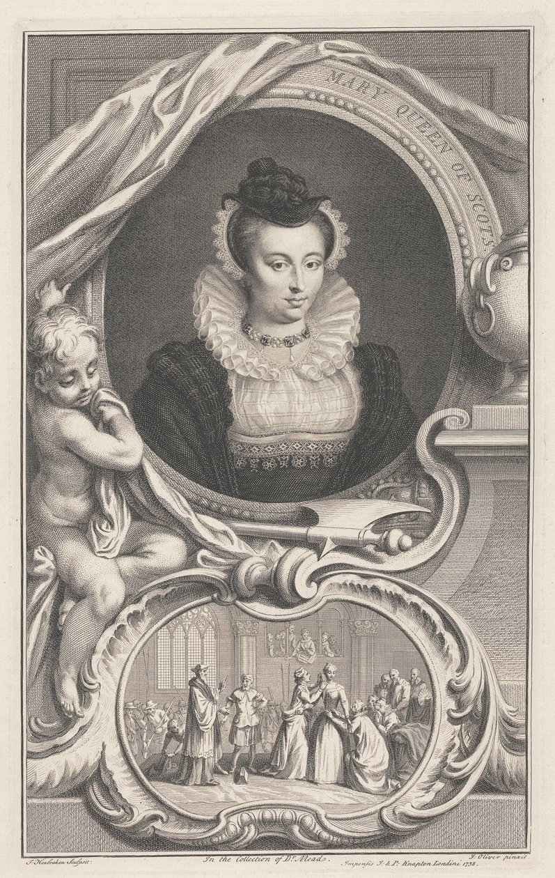 Maria Stuart, Skotlands dronning af Jacobus Houbraken
