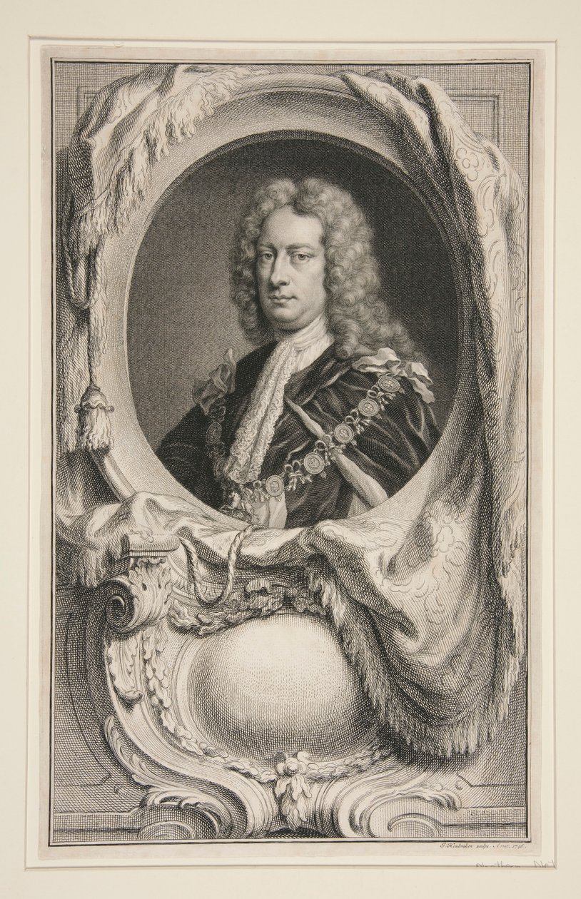 Portræt af Jacobus Houbraken