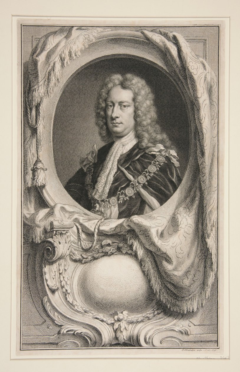 Portræt af Jacobus Houbraken